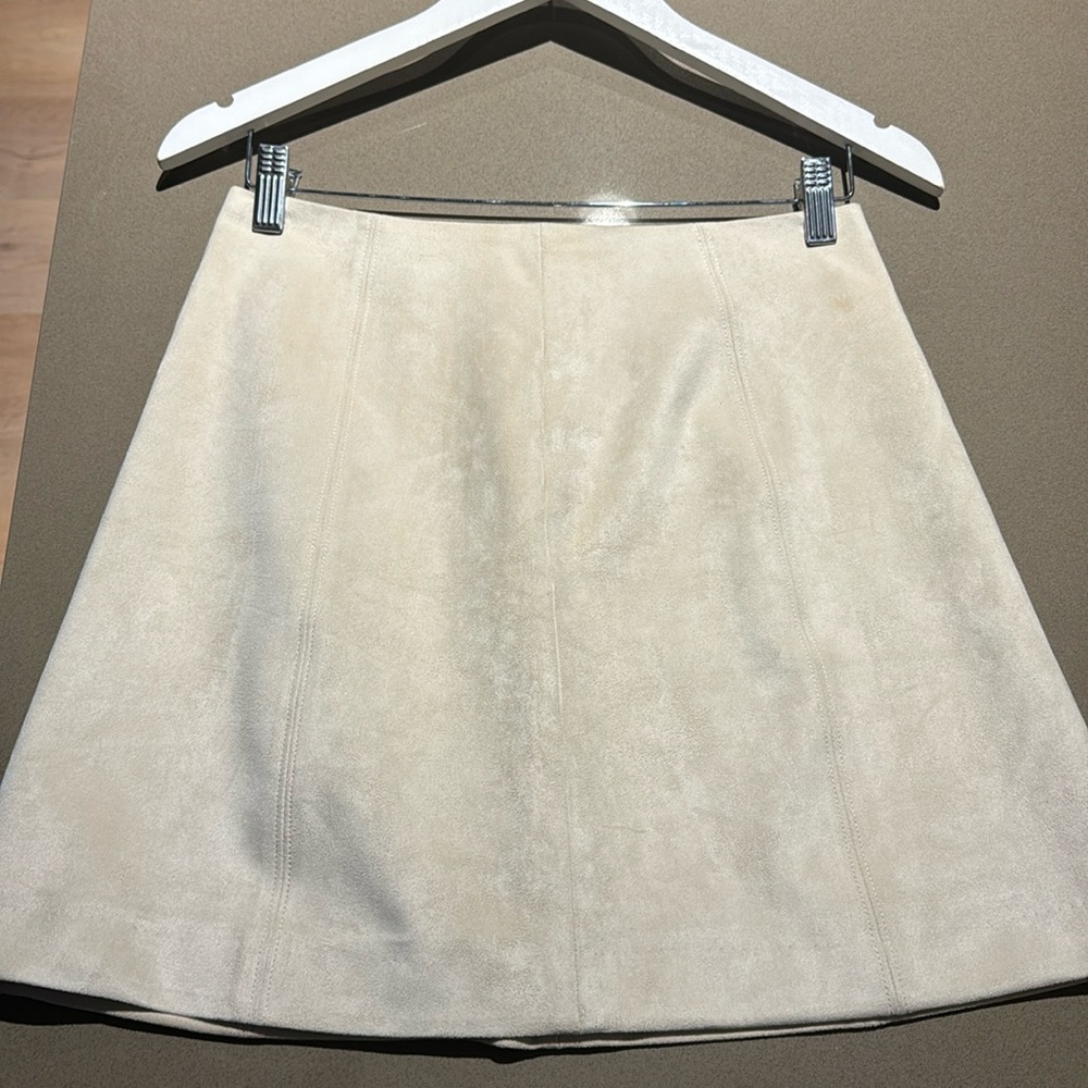 Babaton light cream/ivory skirt